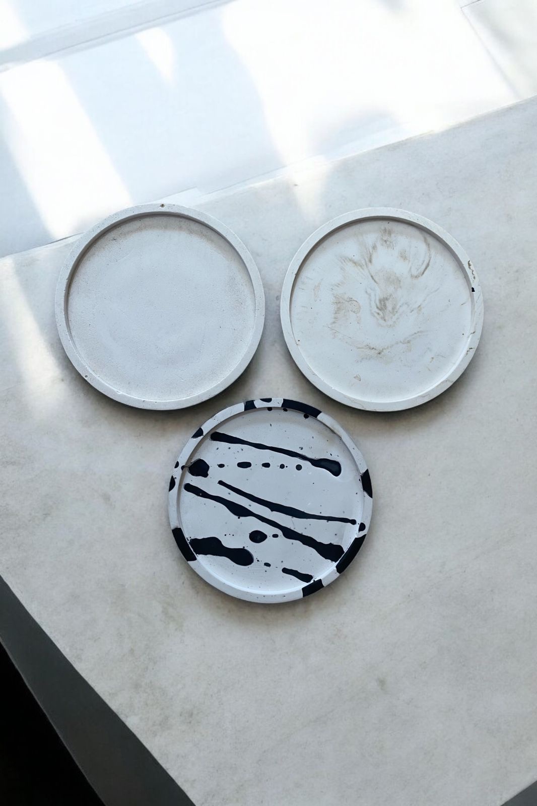 STONE Edged Coaster- round - Image 2