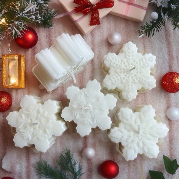 Snowflake (floating)candles 3’s